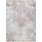 Homeroots 3' X 5' Ivory Light Purple And Gray Damask Washable Indoor Outdoor Area Rug 596387 - alternate 5
