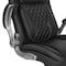 Office Star Products Office Chair, Black, Leather, Swivel ECH75137-EC3 - alternate 7
