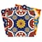 Homeroots 5" X 5" Blue Red Yellow Mosaic Peel And Stick Tiles 400066 - alternate 1