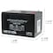 Upg Sealed Lead-Acid Battery, 12V, Lead Acid Chemistry D5744 - alternate 7