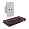 Bzbgear 4K UHD 18Gbps HDBaseT HDMI/USB-C/KVM Wall Plate Transmitter and Receiver Kit up to 230ft BG-EXH-70UWP-W - alternate 1