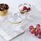 Elama 100 Piece 9 Ounce Disposable Plastic Gold Rimmed Party Cup Set 750124338M - alternate 4