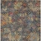 Homeroots 5' X 8' Gray Green And Terra Cotta Floral Washable Indoor Outdoor Area Rug 604157 - alternate 6