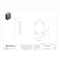 Wiegmann 1/4 Turn Latch Electrical Enclosures, 8 in H, 4 in D, 6 in W, 1, Steel N1C060804 - alternate 3
