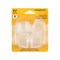 Shepherd Hardware Leg Tip, Round, Plastic, Clear, 1-1/2 in Dia, 1-1/8 in H, 4PK 6214 - alternate 3