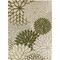 Homeroots 9' X 12' Ivory And Green Floral Indoor Outdoor Area Rug 548115 - alternate 7