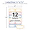 Avery Multipurpose Label, 1 3/4" Label W, 3/4" Label H, 12 Labels per Sheet 41442 - alternate 5
