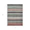 Homeroots 5' X 8' Pale Aqua Copper And Taupe Striped Washable Indoor Outdoor Area Rug 618263 - alternate 5