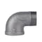 B & K 1-1/2 in. MIP each X 1-1/2 in. D FIP Black Malleable Iron 90 Degree Street Elbow 501543 - alternate 1