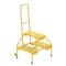 Vestil Stepladder, 2 Steps, 42 Overall Height, Steel, Yellow RLAD-P-2-Y - alternate 1