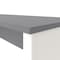 Bestar Credenza Connexion Credenza, Slate/Sandstone, 23.4" D X 30.4" H, 71.1" W X Melamine, Slate/Sandstone 93612-1159 - alternate 4