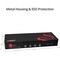 Siig 4X1 18GBPS HDR HDMI KVM SWITCH, CONSOLE 4 HDMI PC SYSTEMS VIA ONE KEYBOARD & MOU CE-H25611-S1 - alternate 7