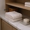 Homeroots Beige Cotton 36" X 72" Quick Dry Terry Cloth Bath Sheet 700334 - alternate 4