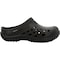 Muck Kids Muckster Clog, 10 M, Leather, 3 in H, Black MMLCK00C - alternate 5
