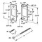 Prime-Line Security Deadbolt Strike, 2-3/4 in., Steel, Antique Brass (Single Pack) E 2480 - alternate 5