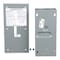 Square D Circuit Breaker Enclosure, QO, 3 Spaces, 100A, 240V, Main Lug, 3 Phase QO3100BNF - alternate 7