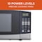 Commercial Chef 1.6 Cu.Ft.Countertop Microwave Oven, 1000 Watts, Small Compact Size, 10 Power Levels, Stainless Steel CHM16100S6C - alternate 4