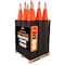 Xpose Safety Traffic Safety Cone, 28 in, PVC, 6 in Reflective Collar, DOT Approved, Orange, Full Pallet, PK297 OTC28-6-FP297-X - alternate 1
