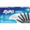 Expo Vis-a-Vis Wet Erase Markers, Fine Point, Black, 12PK 2211316 - alternate 1