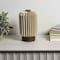 Jonathan Y Banks 8.5" Modern Minimalist Paper Pleated Column Accent LED Table Lamp, Natural JYL9102B - alternate 6