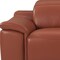 Homeroots 86" Camel Italian Leather USB Reclining Sofa With Silver Legs 476523 - alternate 5