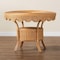 Bali & Pari Abena Bohemian Scalloped Light Honey Rattan Dining Table 258-14188-ZORO - alternate 7