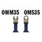 Cmt 1-5/8in PLUNGE AND FLUSH-CUT BLADE FOR WOOD&METAL - BIM, 50PK OMM35-X50 - alternate 1