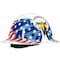 Pip Full Brim Smooth Dome Hard Hat w/Fiberglass Resin Shell, Graphic Eagle Design, 8-Point Riveted Textil 280-HP1481EAG-01 - alternate 3