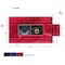 Mytee Products 16ft x 27ft  Flatbed Tarps Heavy Duty 18oz Steel Tarp with Flap - Red LT4FT-RED - alternate 7