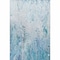 Homeroots 3' X 5' Light Blue And Ivory Abstract Washable Indoor Outdoor Area Rug 643547 - alternate 4