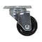 Vestil Rubber Swivel Caster 3 In. Diameter x 1 In. Width 198 Lb. Capacity Black CST-VE-3X1RU-S - alternate 4