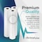 Fifthpulse Exam Table Paper 17 in. x 125 ft., Disposable Paper for Protection, 2 Rolls, White, 2PK FMN100720 - alternate 4