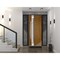 Vdomdoors Steel Door Deux 1713 Natural Oak 2 Sidelight Exterior Black Windows Stainless Inserts Single Modern DEUX1713EXD-OAKB-W14+36+14 x H80-Left-hand Inswing - alternate 5