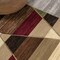 Jonathan Y Kehoe Retro Diamonds Geometric Red/Brown/Cream 5 ft. x 8 ft. Area Rug UNQ101B-5 - alternate 7