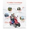 Vevor Heavy Duty 4-Wheel Mobility Scooters 21.5 Miles 3-Speed 500lbs Capacity VISTA Quater - alternate 6
