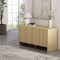 Manhattan Comfort Linda 60in Sideboard in Natural Oak SB008-NA - alternate 1