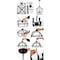 Jonathan Y Pagoda 12" 4-Light Classic Traditional Metal Cage Lantern LED Pendant, Chrome JYL7436C - alternate 14