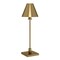 Homeroots 28" Brass Metal Buffet Lamp With Brass Cone Shade 546131 - alternate 5