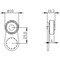 Siemens twist lever for position switch 3SE52 Metal lever, 21 mm long Ball bearing 3SE5000-0AA23 - alternate 2