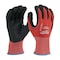 Milwaukee Tool Cut-Resistant Coated Gloves, Cut Level A2 , Dipped , Nitrile , Sandy , M 12 PK 48-22-8926B - alternate 1