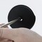 Danco 3 in. Matte Black Round Plastic Overflow Plate 12356 - alternate 4