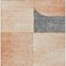 Homeroots 5' X 8' Coral Peach And Gray Abstract Washable Indoor Outdoor Area Rug 582897 - alternate 5