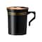 Smarty Had A Party 8 oz Black with Gold Edge Rim Round Plastic Coffee Mugs 120 Mugs, 120PK 6934-BKG-CASE - alternate 5