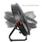Vie Air 20 Inch 3 Speed Motor Metal Floor Drum Fan in Black VA-20W - alternate 5