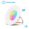 Infibrite 5/6 In. WiFi Smart 12W 1100LM Recessed LED Retrofit Kit, Alexa/Google, Wet Rated, 6PK IB-004-1-12W-WH-6PK - alternate 1
