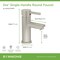 Symmons Dia Single-Hole Single-Handle Bathroom Faucet with Push Pop Drain (1.0 GPM) SLS3512STNPP - alternate 3