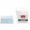 Rubbermaid Commercial Disposable Microfiber Cleaning Cloths, 12 x 12, White/Blue Stripe, PK600 2134283 - alternate 1