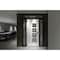 Vdomdoors Aluminum Door Cynex 6106 Dark Stone Entry Steel Metal Modern Painted W12+36+12xH80+14 Right Inswing CYNEX6106EXD-DARK-W12+36+12xH80+14-RH-I - alternate 4
