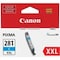 Canon CLI-281 XXL Original Inkjet Ink Cartridge, Cyan, Inkjet CLI281XXLCY - alternate 2