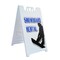 Signmission Snowboard Rental, A-Frame & 2 Decals Installed, Heavy-Duty Plastic Frame SBHD-D-2436-Snowboard Rental - alternate 1